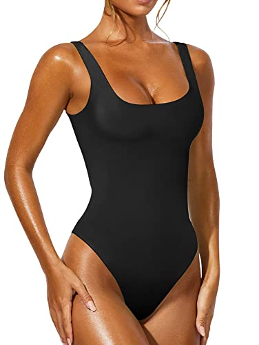 トップス yo BIOTOP sleeveless body suit Amazon.com: YOGINGO Women's Scoop Neck Sleeveless Bodysuits